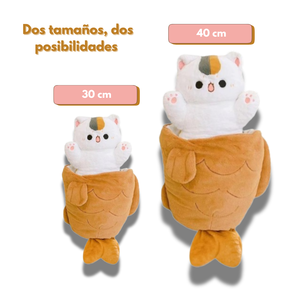 Peluche de Gatito Taiyaki
